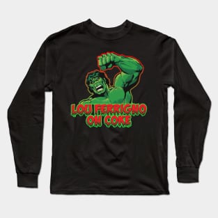 Lou Ferrigno on Coke Long Sleeve T-Shirt